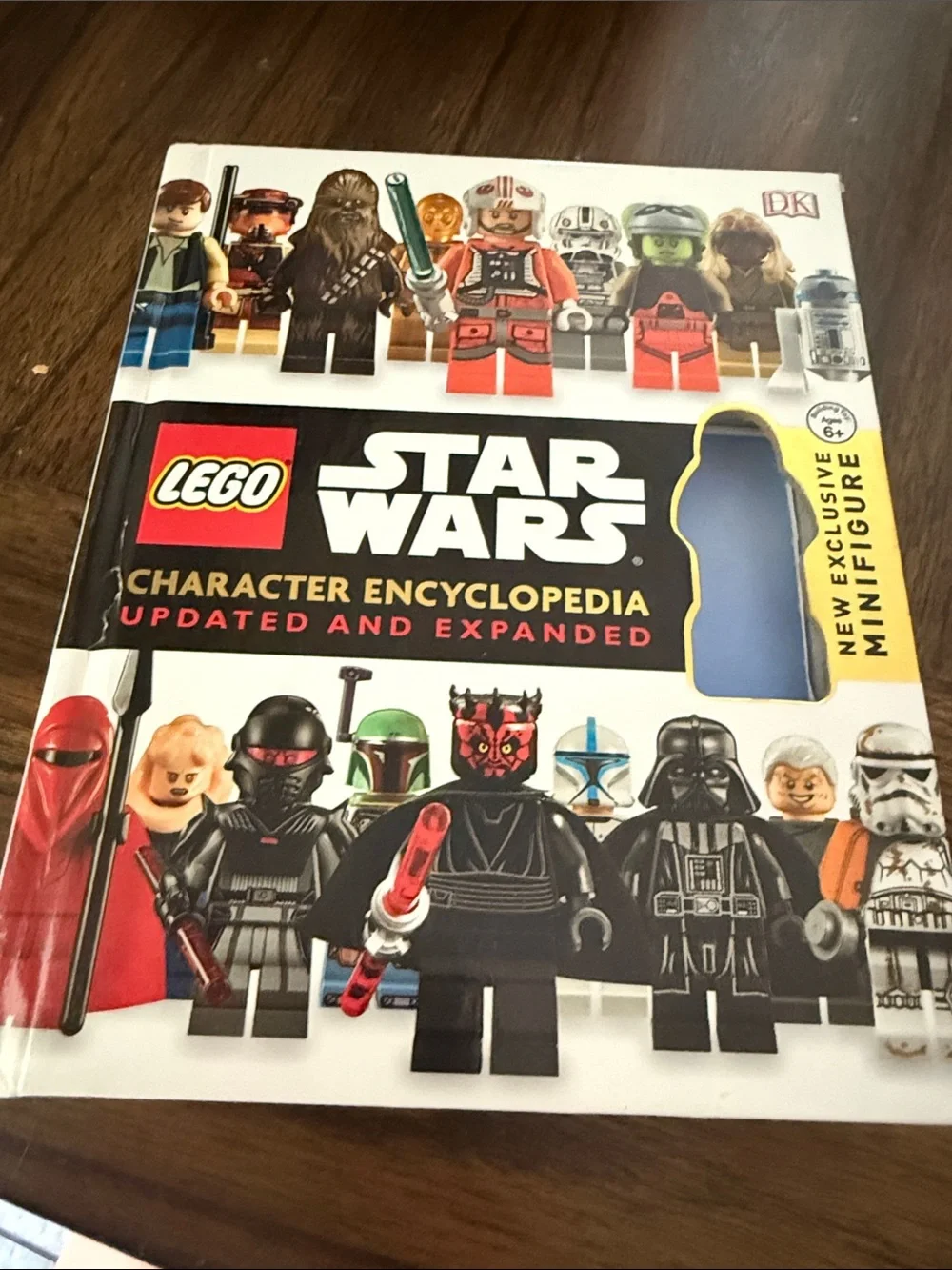 Lego Star Wars Character Encyclopedia - Red, Black, White, Yellow & Blue Cover